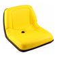 Yellow High Back Seat Fits John Deere AM121752 AM129969 VG11696