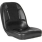 High Back Black Seat Fits John Deere 650 750 850 950 & 1050 Compact Tractor