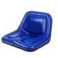 Blue Deluxe High-Back Steel Pan Seat Fits Ford Replaces 135001BL