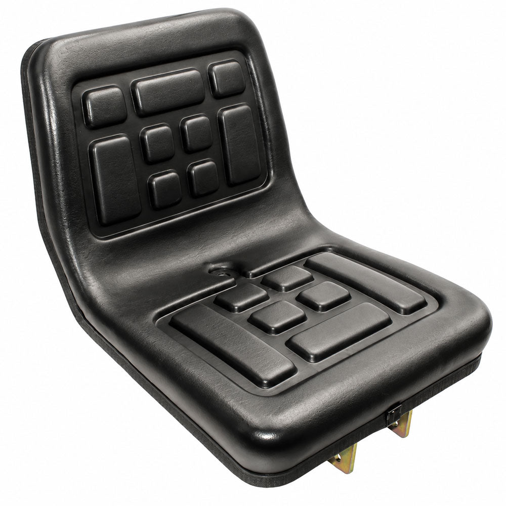 One Replacement Compact Tractor Seat with Flip Type Brackets
