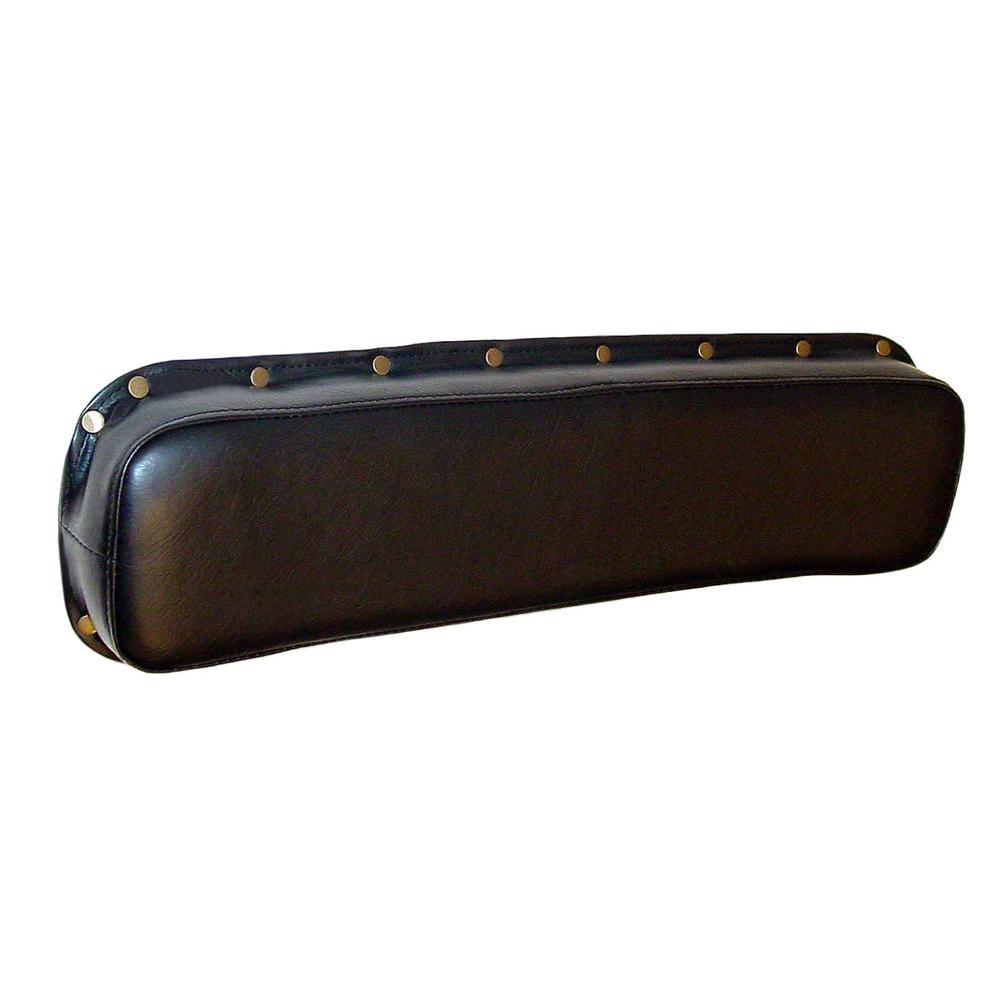 Black Back Rest Seat Cushion w/ Brass Rivets Fits John Deere A B D G R