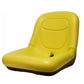Yellow Seat for Lawn Mowers Loaders Tractors High Density Foam & Vinyl