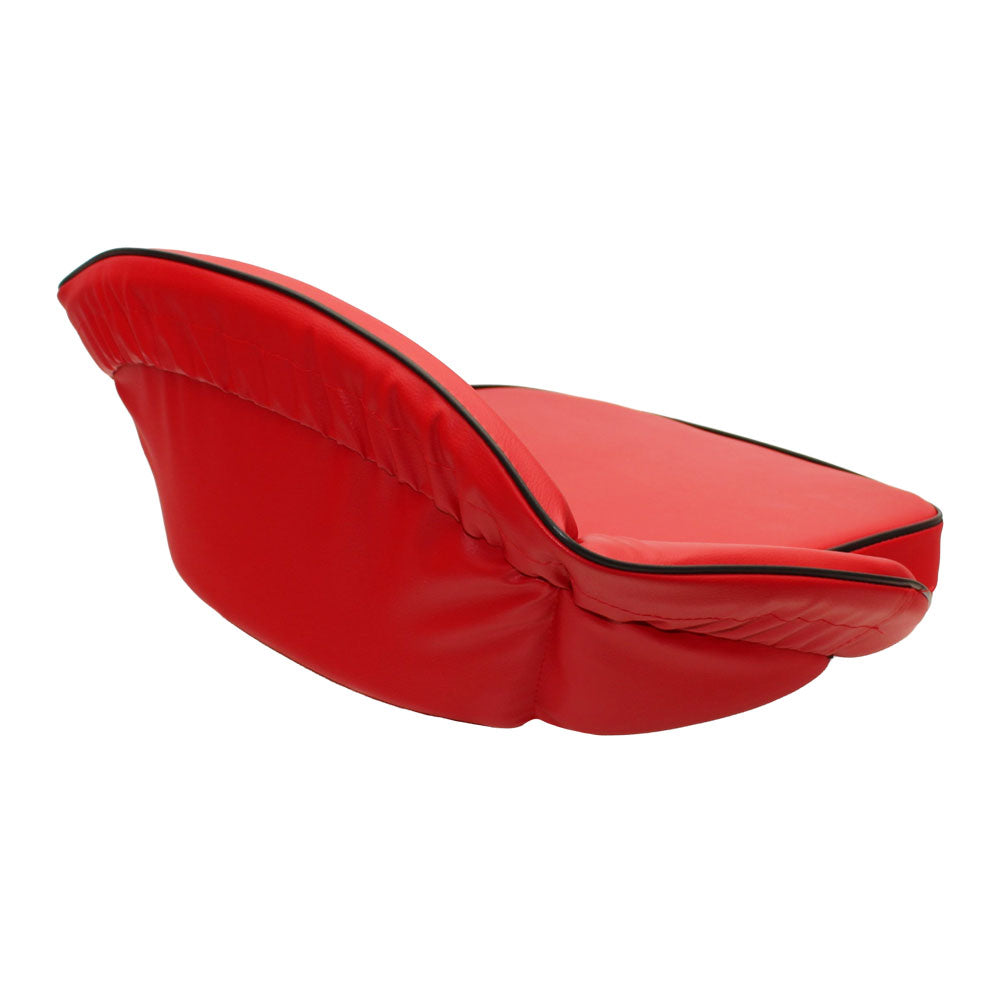 SEQ90-0554 Red Deluxe Seat Cushion with Logo Fits Case/International Harvester