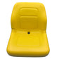 Yellow High Back Seat Fits John Deere 240 245 260 265 285 320 445 455