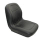 Black Seat Fits Kubota F2880 F3560 GF1800 GR2110 TG1860 ZD221 ZD323 ZD326