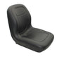 Uni Pro Bucket Seat(Black) Fits Komatsu Replaces GG420-33192 GG420-33358