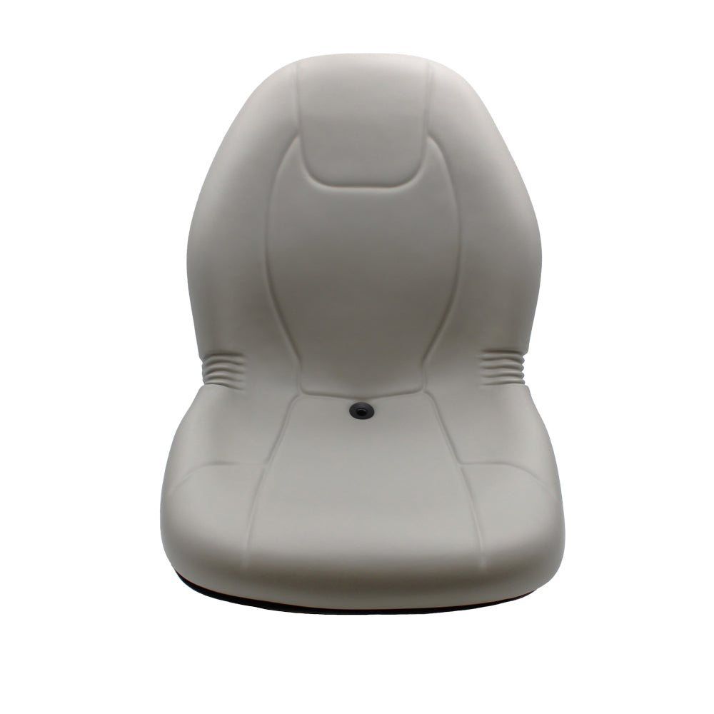 Gray Vinyl Ultra High Back Seat Fits Scag Replaces 481156