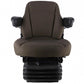 SR8302022 Sears Mid Back Seat, Brown Fabric w/ Air Suspension Fits John Deere