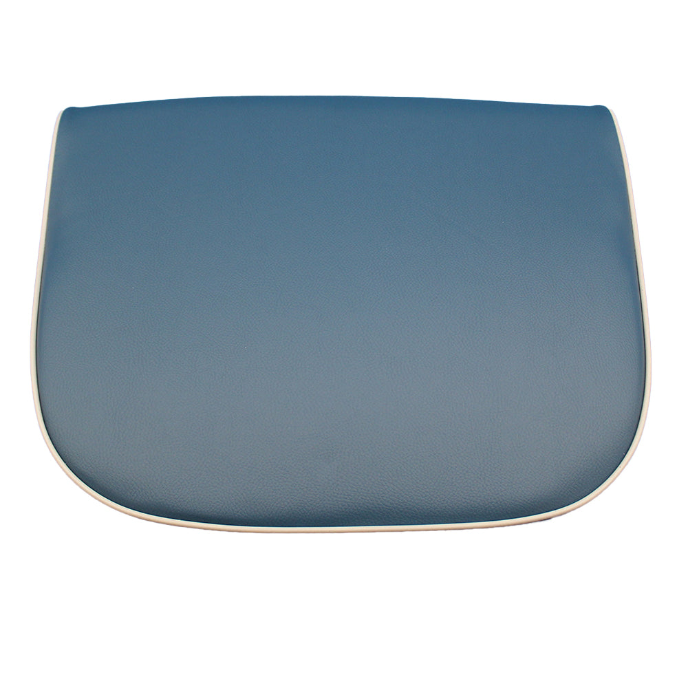 New Blue with White Trim Seat Cushion and Backrest Set Fits Fordson