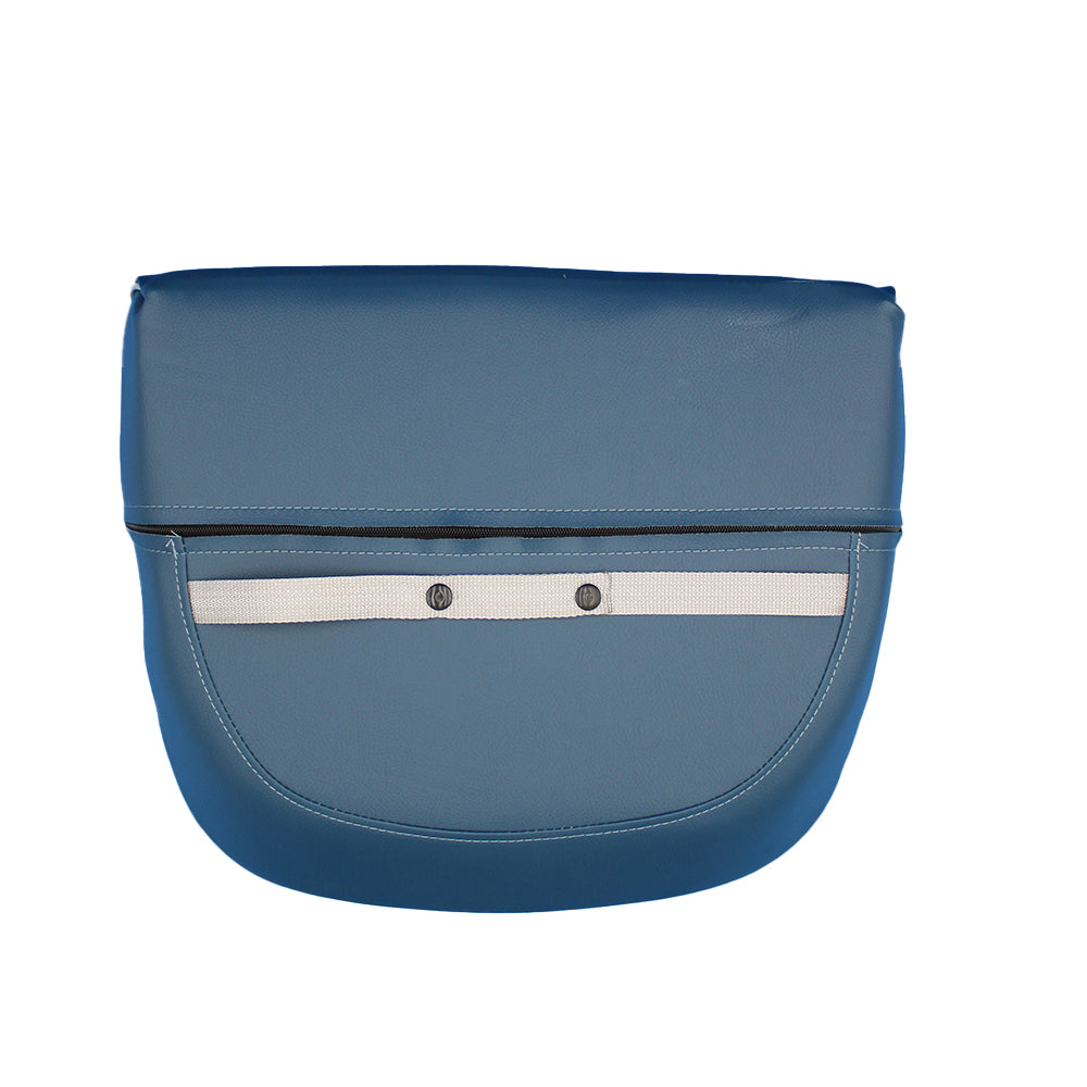 New Blue with White Trim Seat Cushion and Backrest Set Fits Fordson