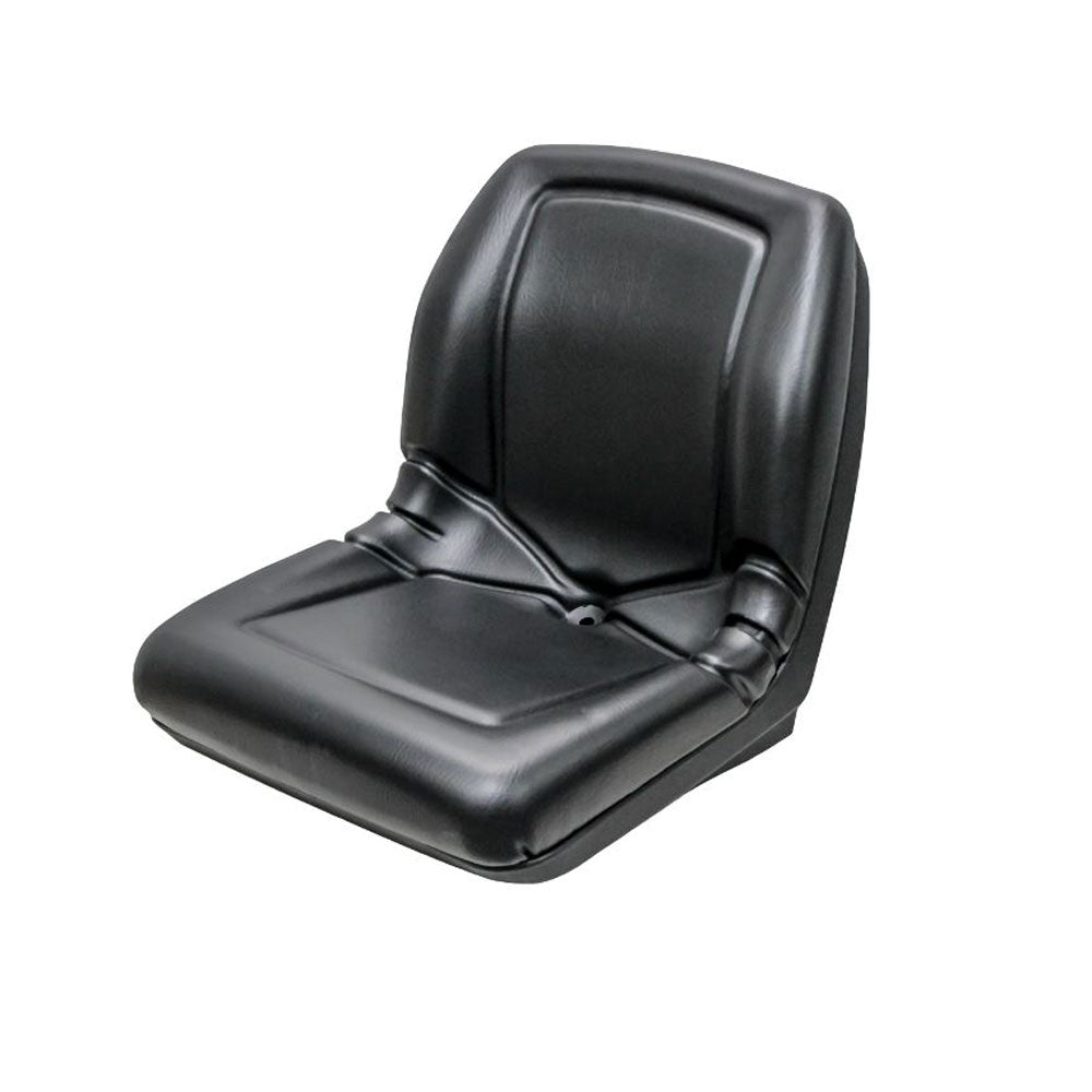 19" High-Back Seat KM 225 Black Vinyl Bucket Seat Fits Kubota Mowers ZD221 ZD323