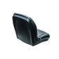 19" High-Back Seat KM 225 Black Vinyl Bucket Seat Fits Kubota Mowers ZD221 ZD323