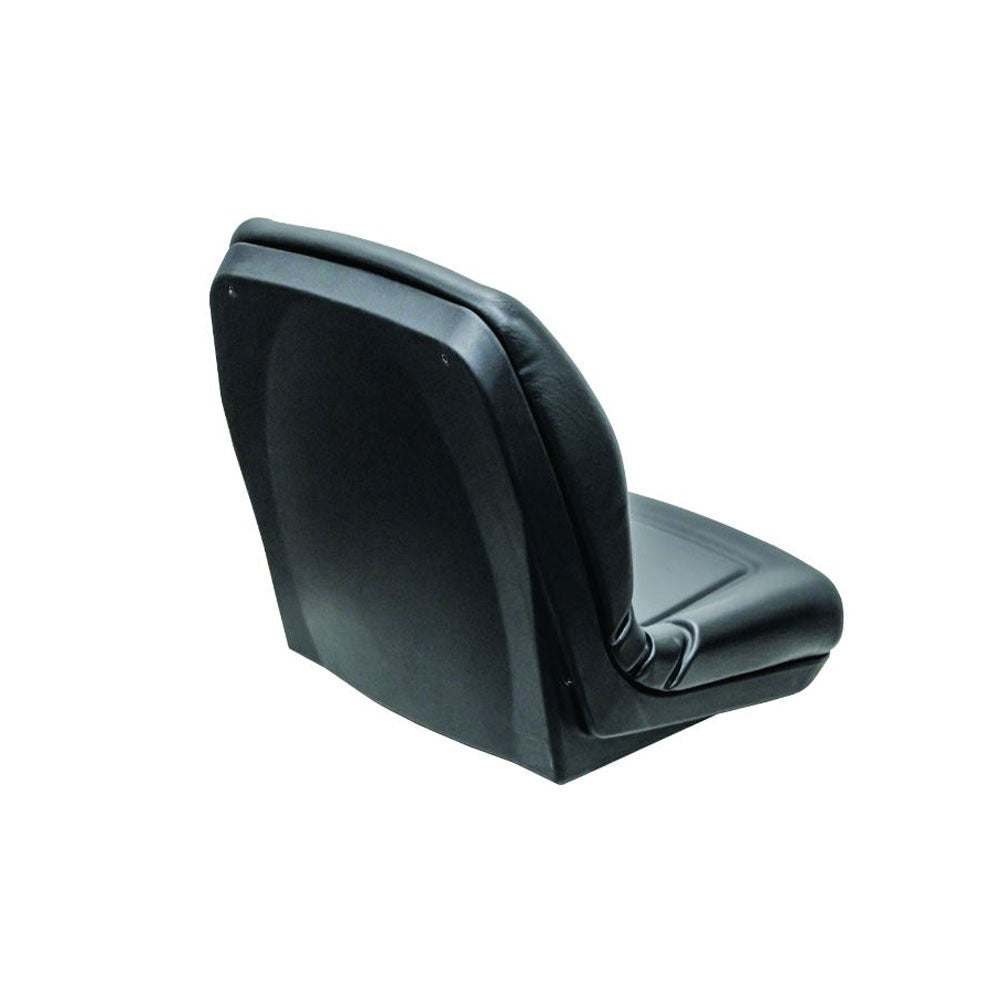 19" High-Back Seat KM 225 Black Vinyl Bucket Seat Fits Kubota Mowers ZD221 ZD323