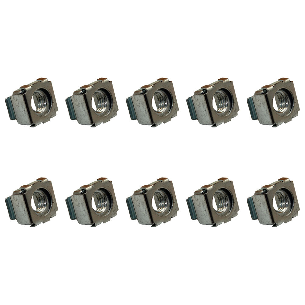 Qty. 10: Cage Nut Fits Case Replaces 131-105