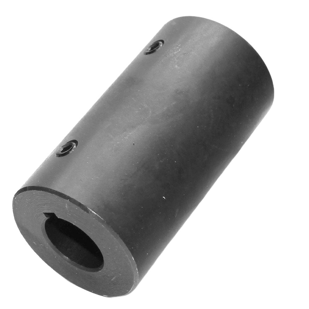 Shaft Coupler 3/4" Round Bore 3" Length 1 5/8" OD Black Oxide Finish SHFTR-1200