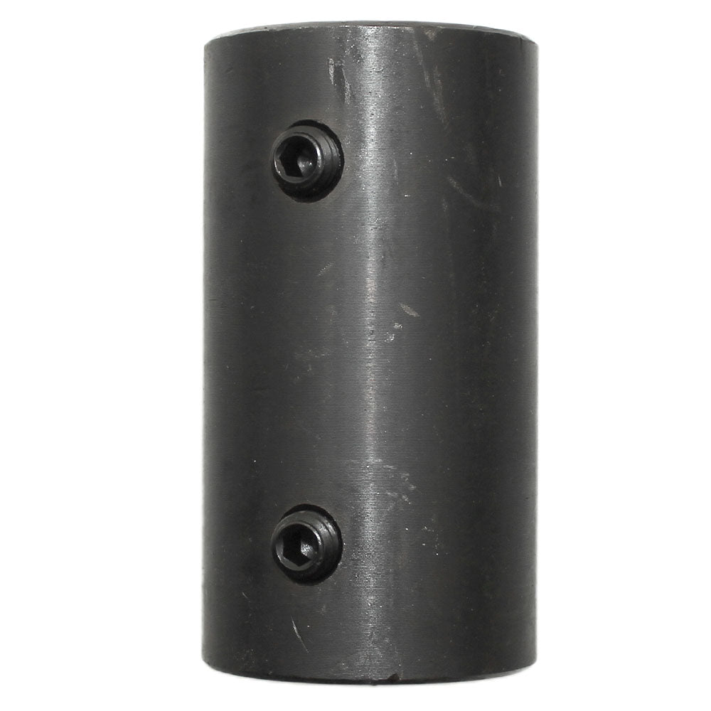 Shaft Coupler 1" Round Bore 3" Length 1 5/8" OD Black Oxide Finish SHFTR-1600