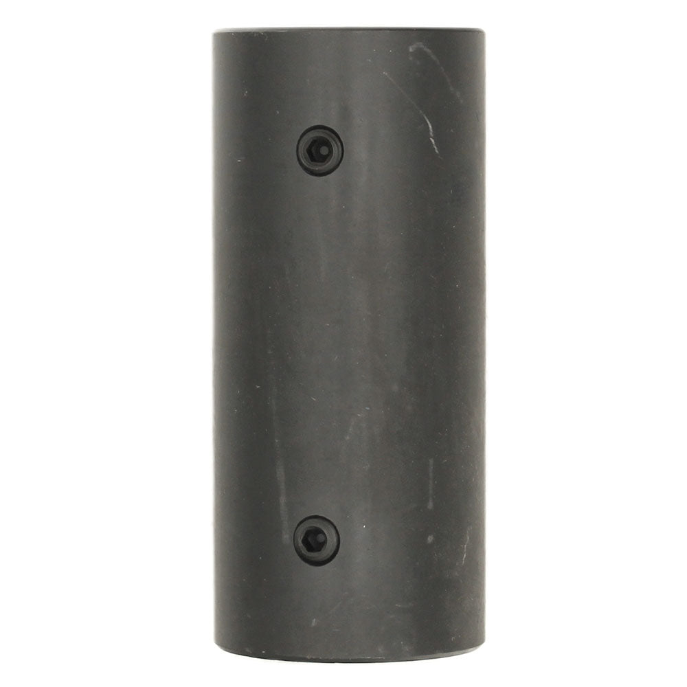 Shaft Coupler 1 1/8" Round Bore 4 1/2" Length 2" OD Black Oxide Finish SHFTR1800