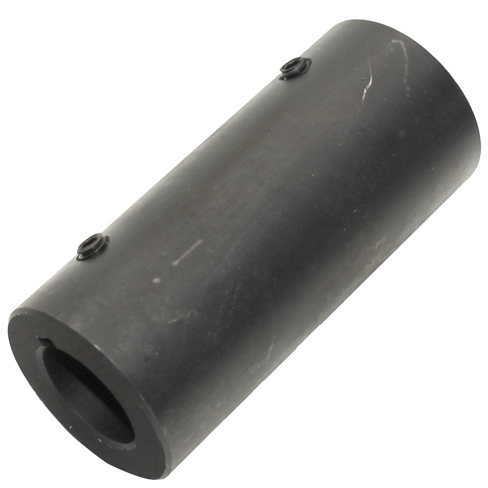Shaft Coupler 1 1/8" Round Bore 4 1/2" Length 2" OD Black Oxide Finish SHFTR1800