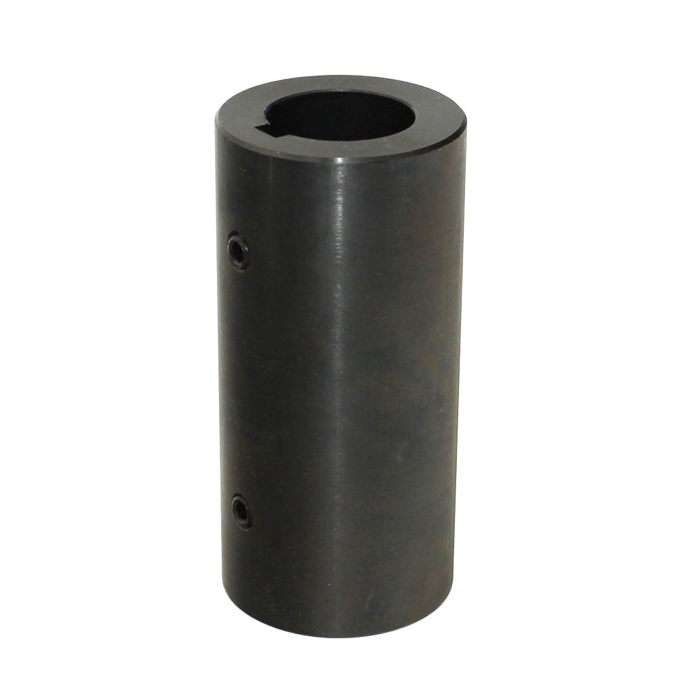 Shaft Coupler 1-1/4" Round Bore 4-1/2" L 2-1/8" OD Black Oxide Finish SHFTR-2005