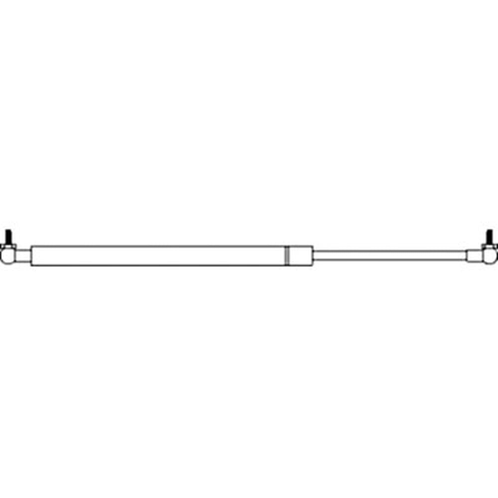 WN-AH128597-PEX Hood, Assembly, Side, Gas Strut Fits John Deere CTS S660 S670