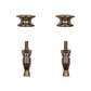 SHH80-0004_x2 Qty 2: Front Grill Stud & Nut