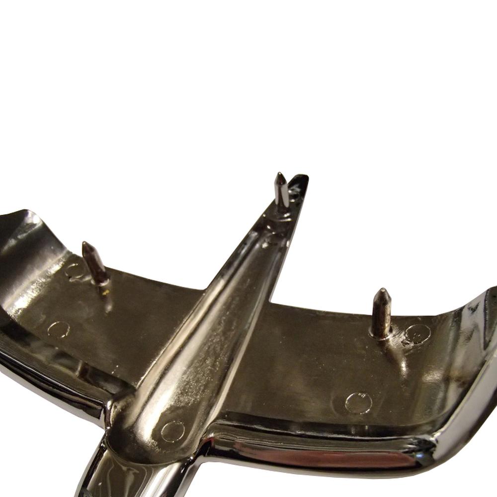 Fits Massey Ferguson Chrome Airplane Hood Emblem 50 65 85 88 97 98 82564M2 18256