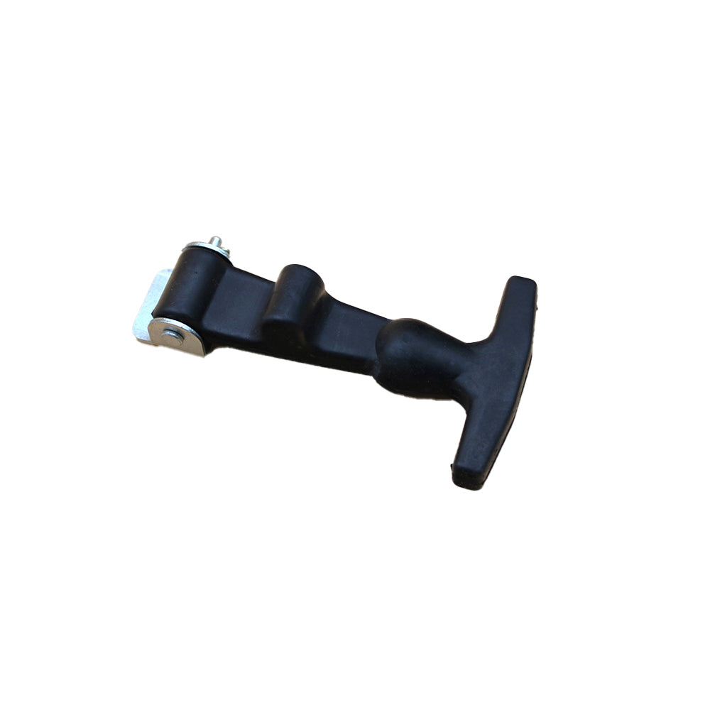 Rubber Hood Hold Down Latch S8390 w/ Galvanized Steel Hardware and T-Handle Grip
