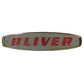 101430A Front Red Emblem For Oliver Tractor Models 550 770 880 950 990 995