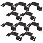 Set of Ten (10) Bolt-On Stake Pocket Brackets B2373G for Flat Bed Pick-Up