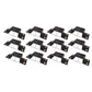 (12) Bolt-On Pocket Brackets for Utility Trailer Stake Body 12 Gauge Steel