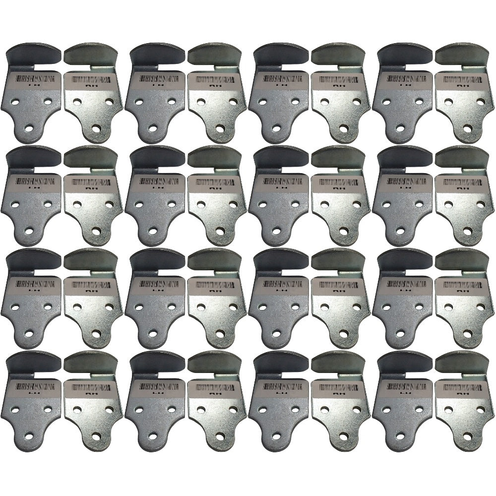 383CB Qty 16: RH & LH Latch Rack Corner Bracket Set Fits Universal Products