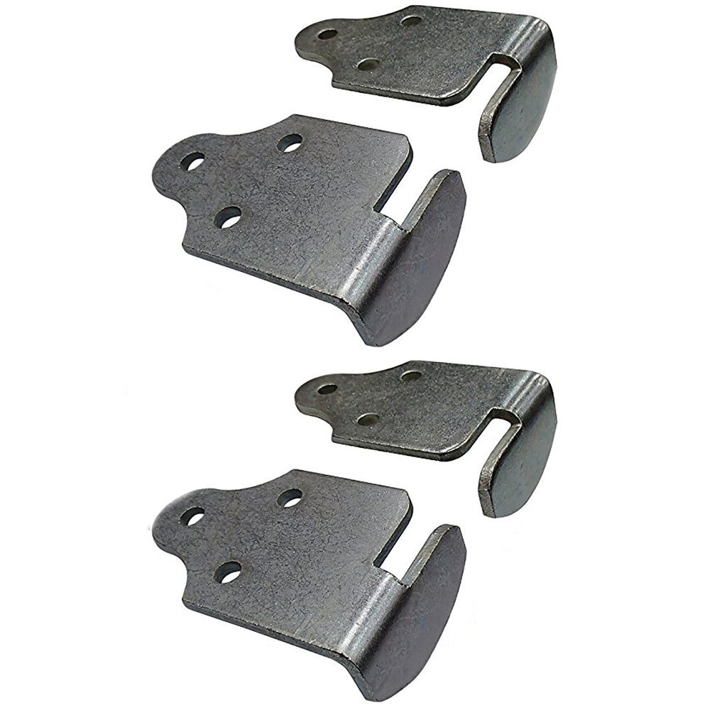 383CB Qty 2: RH & LH Latch Rack Corner Bracket Set Fits Universal Products