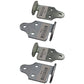 4 PC Utility Trailer Wood Sides Latch Rack Stake Body Gates Corner Brackets