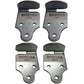 383CB Qty 2: RH & LH Latch Rack Corner Bracket Set Fits Universal Products