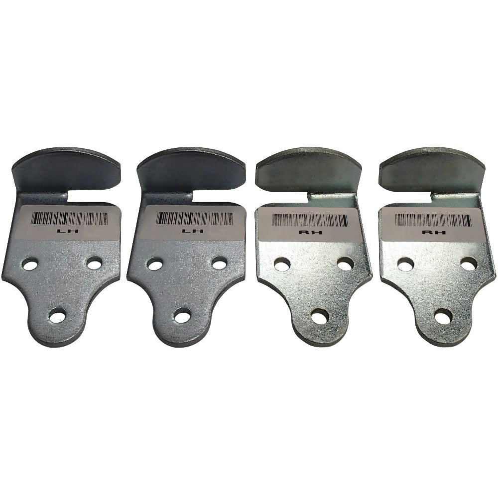 383CB Qty 2: RH & LH Latch Rack Corner Bracket Set Fits Universal Products