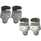 383CB Qty 2: RH & LH Latch Rack Corner Bracket Set Fits Universal Products