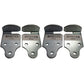 4 PC. Stake Body Gates Corner Brackets Trailer Wood Sides Latch Rack PK-SB1set