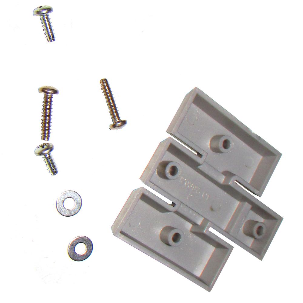 Silver Plastic Front Emblem Fits International Harvester Replaces 120397C1