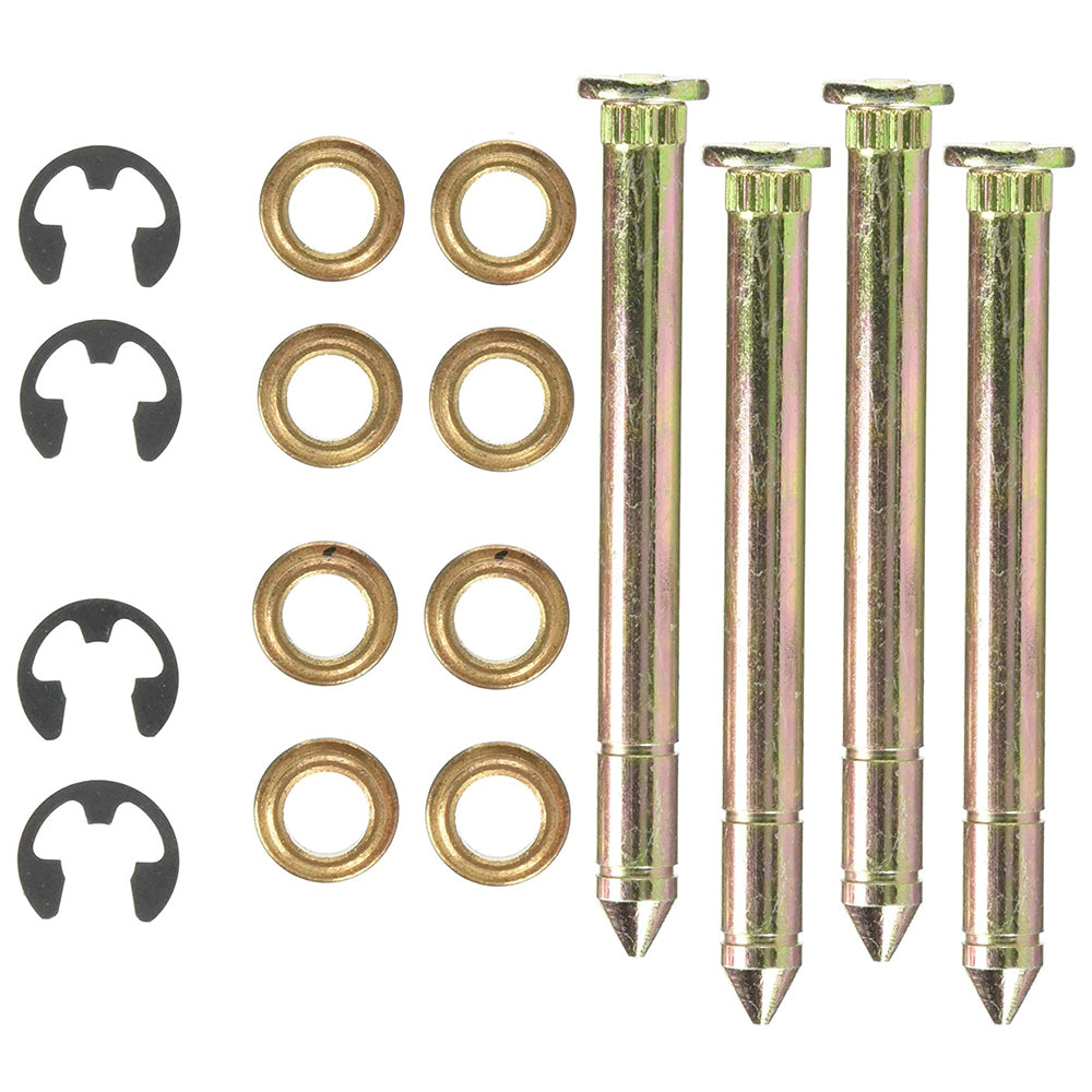 Two Doors Heavy Duty Hinge Pins Pin Bushing Kit Fits Ford F150 F250 F350 Bronco