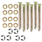 Door Hinge Pins & Pin Bushing Kit Fits Ford Bronco F150 F250 F350 Series