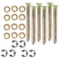 Qty 3: Hinge Pin Kit  Fits Ford/New Holland Replaces D90Z6522841C