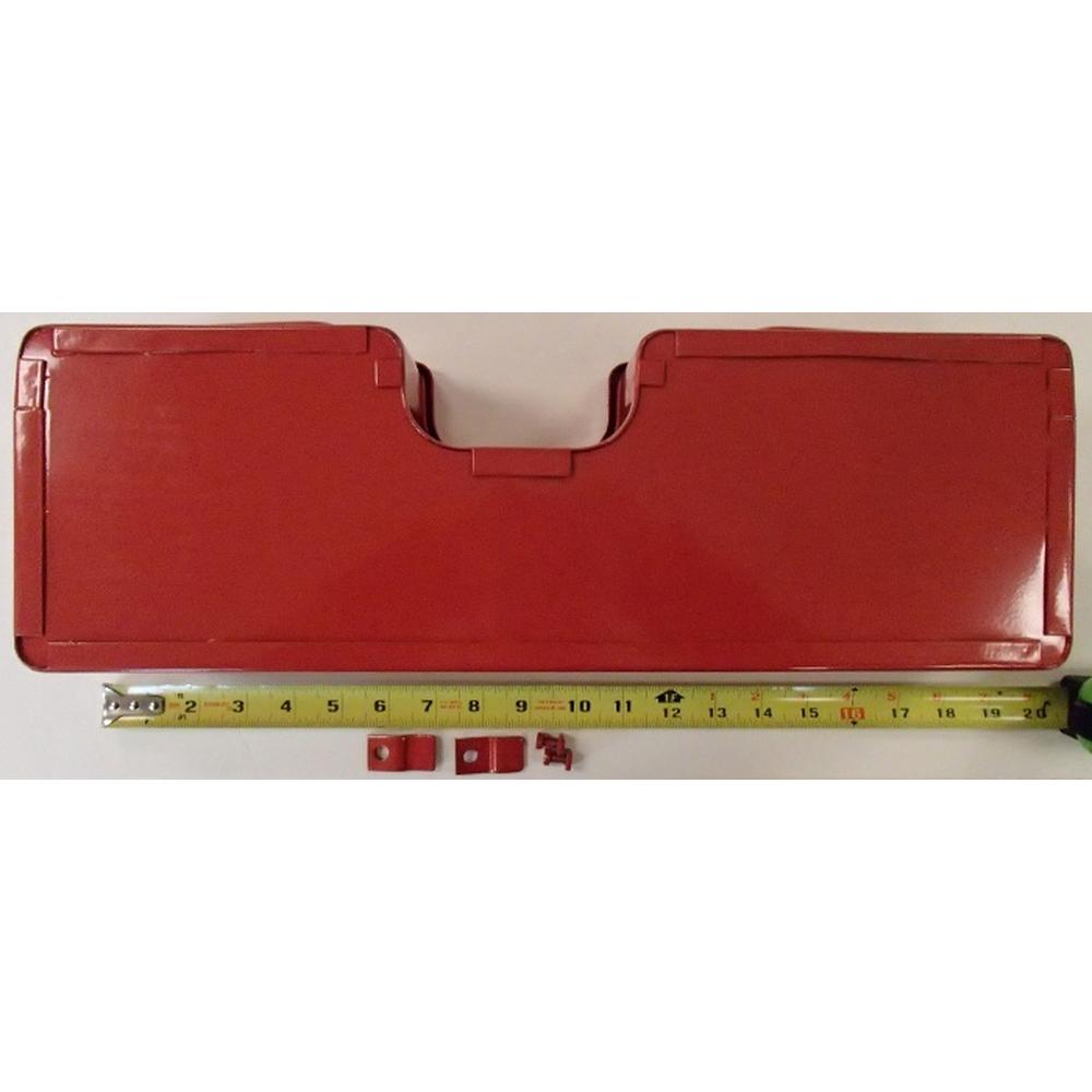999760R91 Light Bar Mounted Tool Box With Lid Fits Case-IH Tractor Models