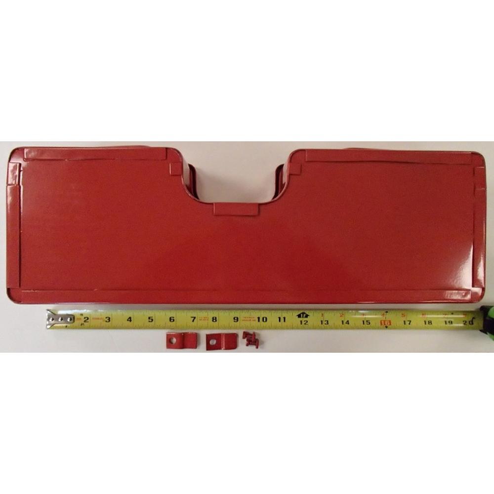 999760R91 Light Bar Mounted Tool Box With Lid Fits Case-IH Tractor Models