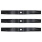 Qty 3: Mower Blades Fits Sitrex Replaces 512150