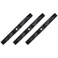 Qty 3: Mower Blades Fits Sitrex Replaces 512150