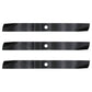 Qty 3: Mower Blades Fits Sitrex Replaces 512150