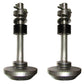 Replacement Pair of New-Style Plow Skids (2) Fits Snow Plows