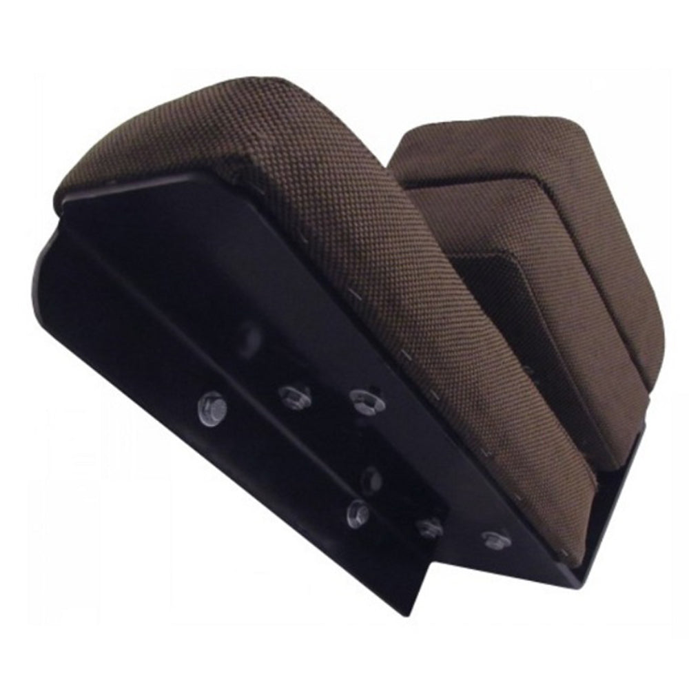 Side Kick Seat, Dark Brown Fabric Fits John Deere Replaces SR8301678
