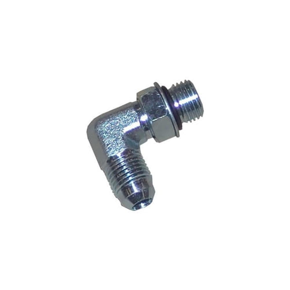 One 90 Degree Elbow 6M JIC/–6 M O-Ring Fits Western SnowEx 56615-1