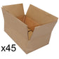 45 6x4x2 Cardboard Packing Mailing Moving Shipping Boxes Corrugated Box Cartons